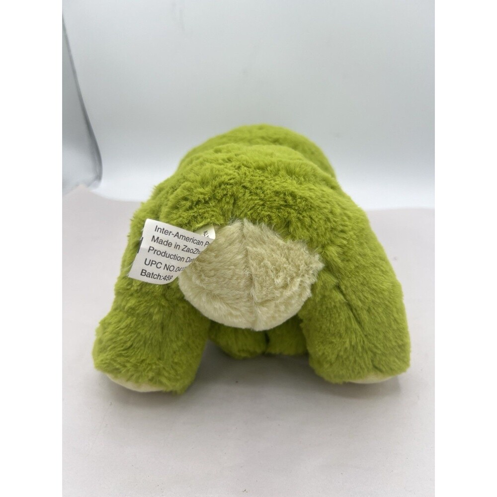 Inter American Frog Plush 10” Valentines Kiss Me Heart Stuffed Animal Green Love - Picture 12 of 13